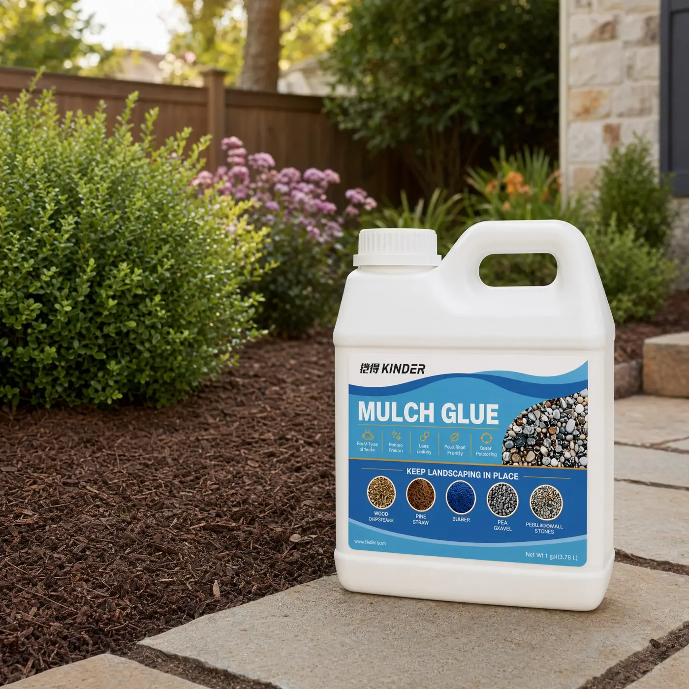 MSKAIDE Mulch Glue for landscape materials